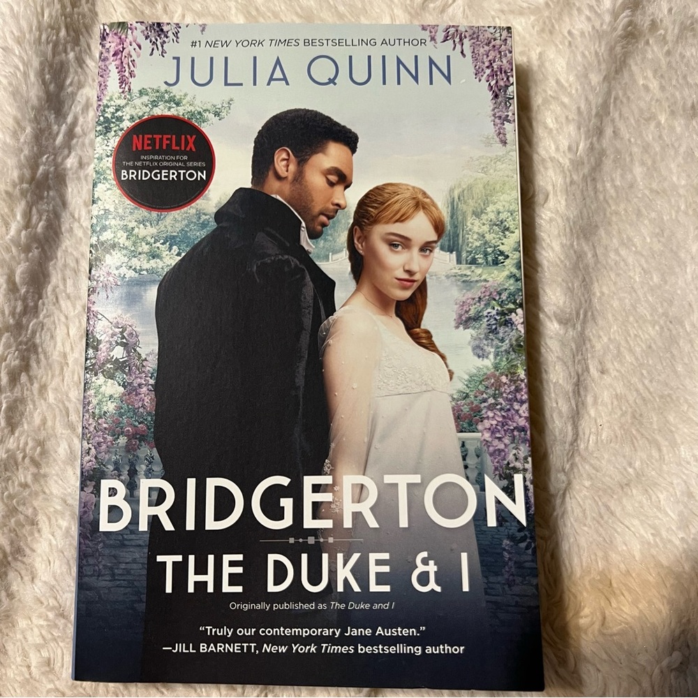 🌴Bridgerton: The Duke & I by Julia Quinn Paperback Book